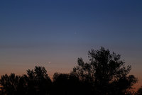 Vénus et Jupiter - photo du 21 août